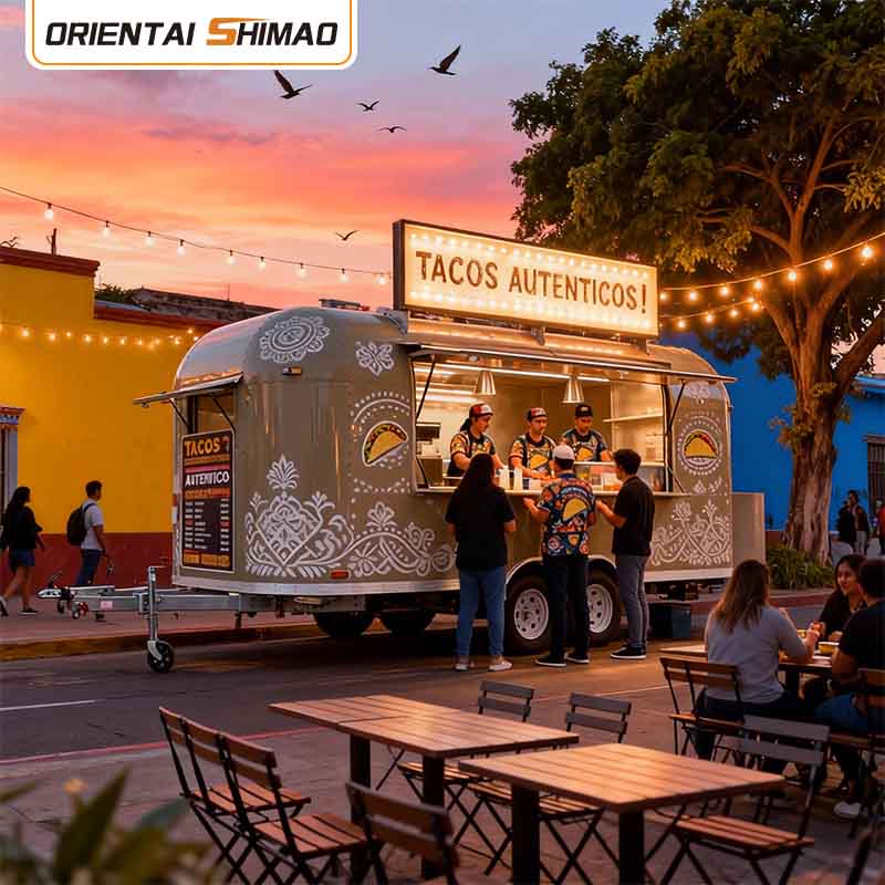 খাদ্য ক্যাটারিং ট্রেলার