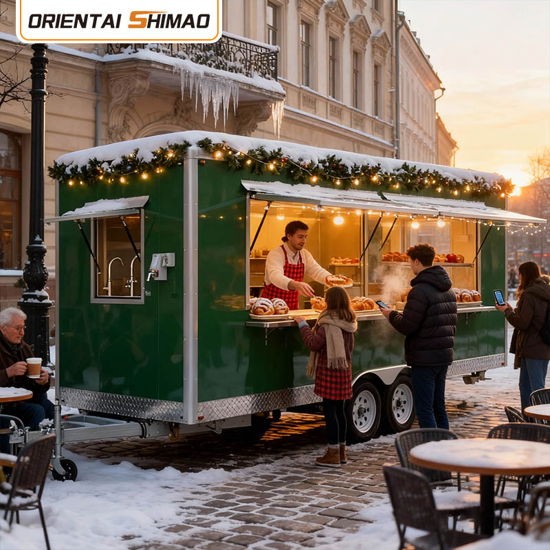 মোবাইল বার ফুড ট্রেলার