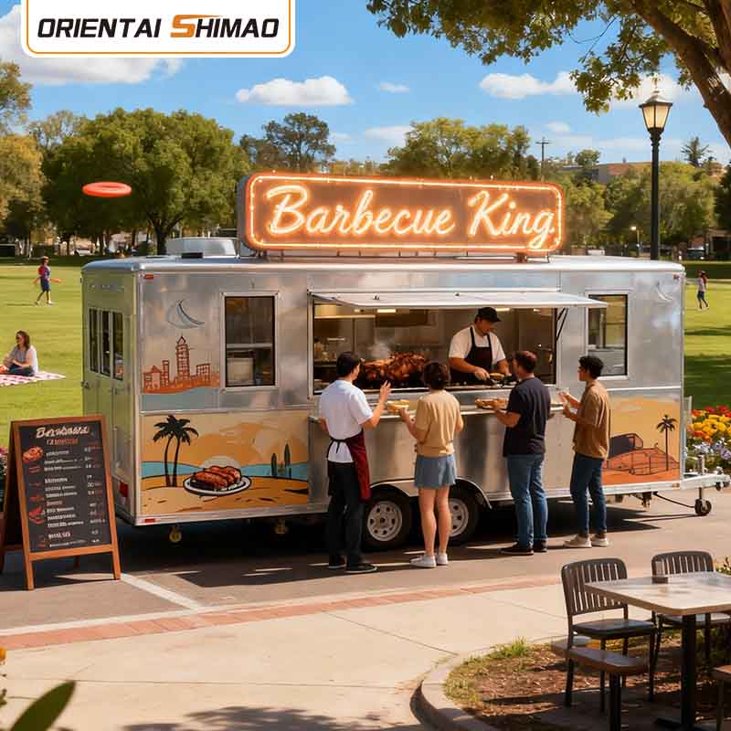 মোবাইল ফুড ট্রাক ট্রেলার